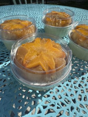 Starfruit Upside Down Cakes